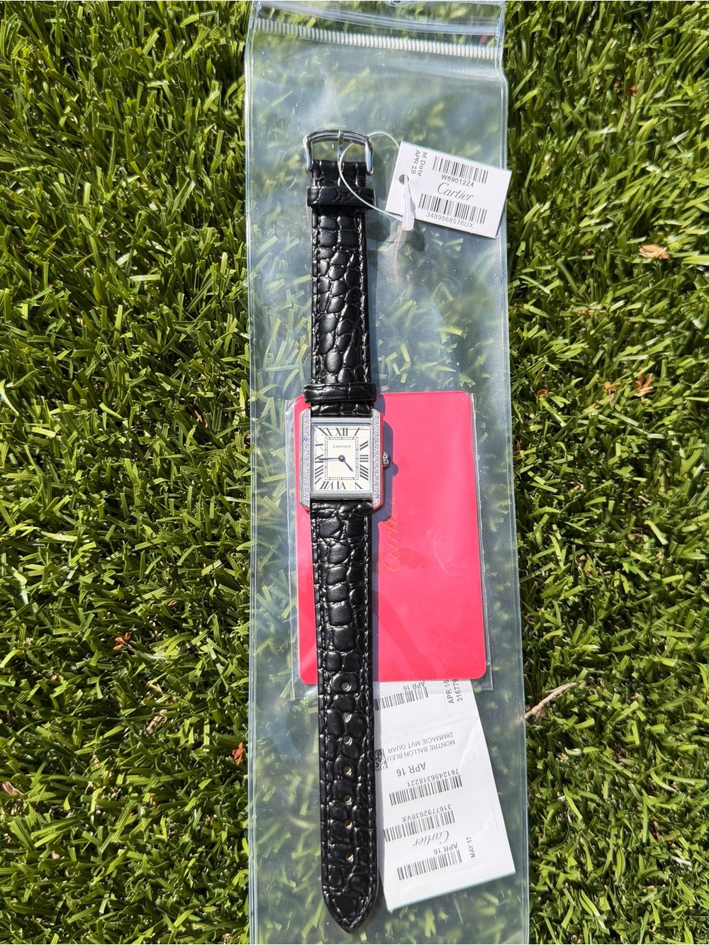 Classic Black Leather Strap Watch with Silver Case